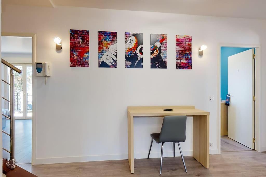 03.Studio#Creteil#Loft#Cinema#Terrasse Dış mekan fotoğraf